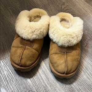 Ugg Coquette Shearling-Lined Slippers
